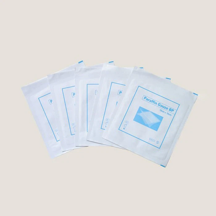 sterile paraffin gauze dressing